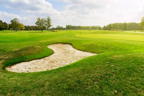 Golf course 스톡 사진