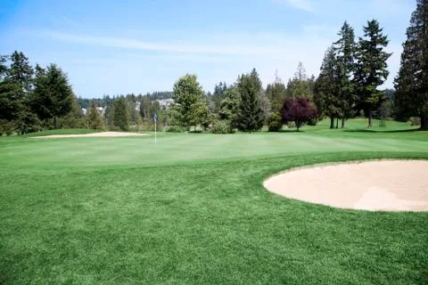 Golf course Fotos Stock