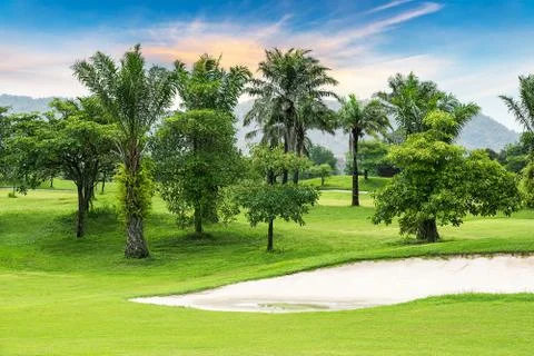 Golf course Stock Photos