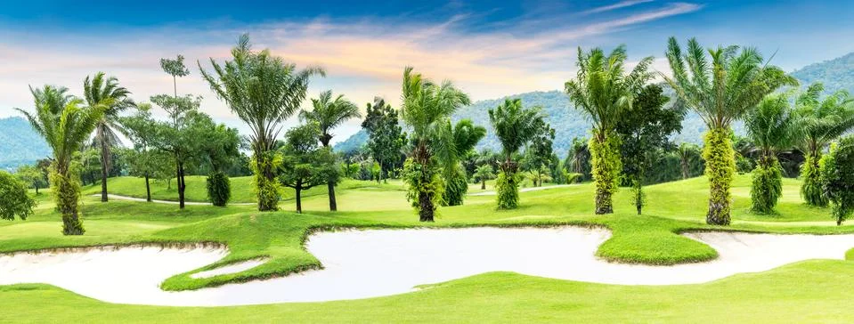 Golf course Stock Photos