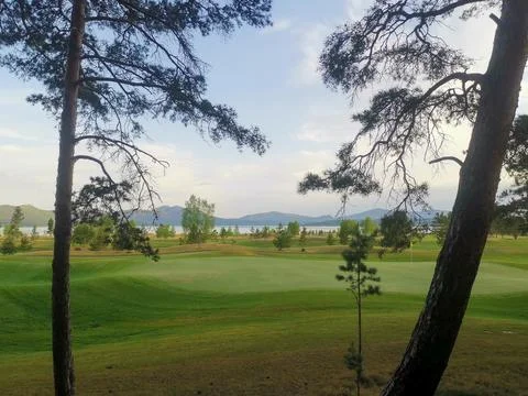 Golf course Stock Photos