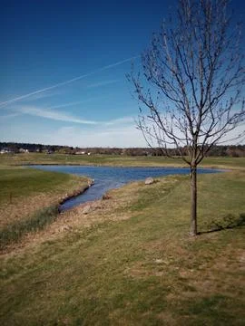 Golf Course 库存照片