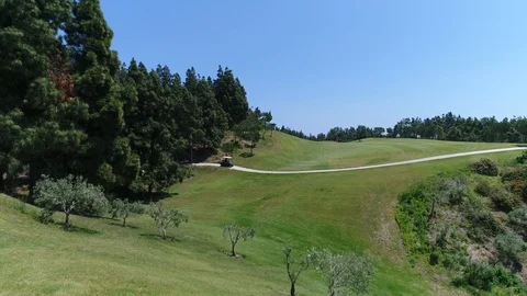Golf course Spain 스톡 동영상 94530084