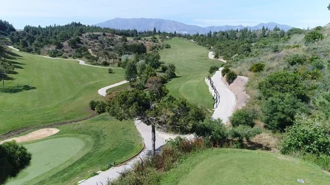 Golf course Spain 스톡 동영상 94530400