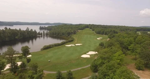 Golf Course in the Summer 스톡 동영상 88977613