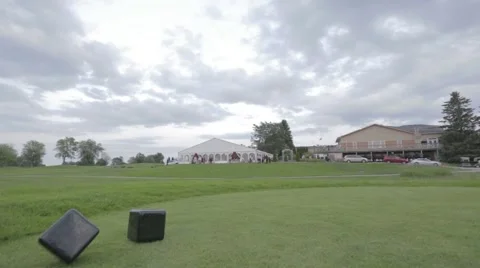 Golf course timelapse Stock Footage 52211933