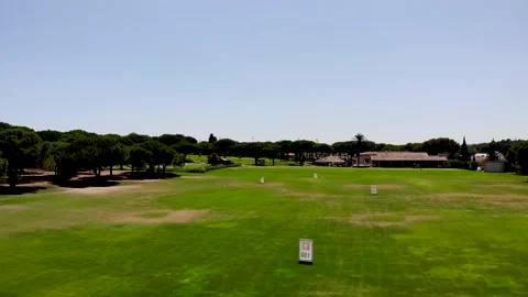 Golf course at Vilamoura Stock Footage 159957969
