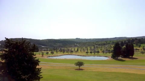 Golf courses in Cyprus. Stock Footage 175279923