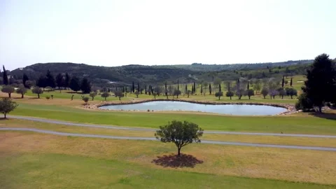 Golf courses in Cyprus. Stock Footage 175280488
