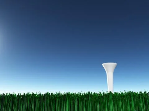 Golf day Stock Illustration