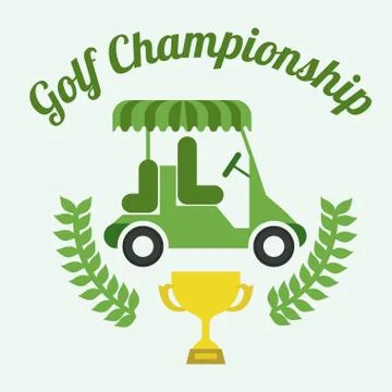 Golf design Stock Illustration