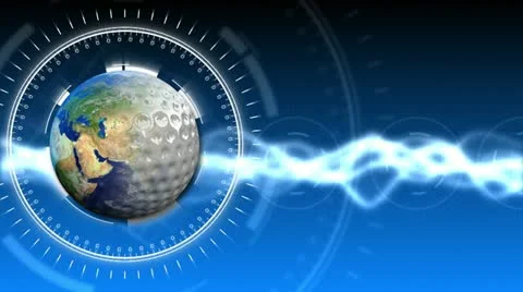Golf Earth Background 31 (HD) Stock Footage 12674153