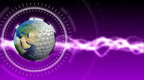 Golf Earth Background 33 (HD) Stock Footage 12675128