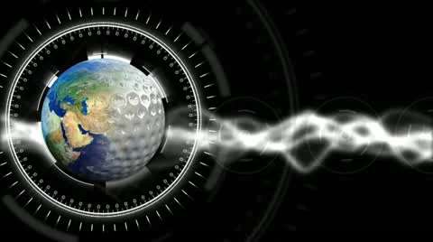 Golf Earth Background 35 (HD) Stock Footage 12675926