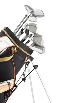 Golf equipment 写真素材