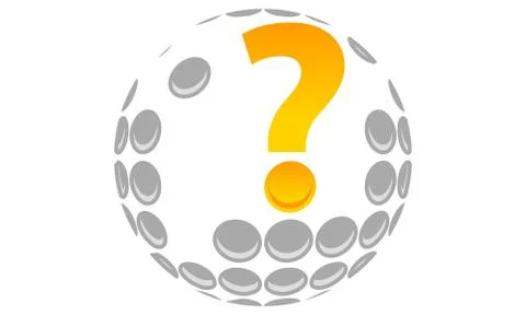 Golf Expert Template Illustrazione stock