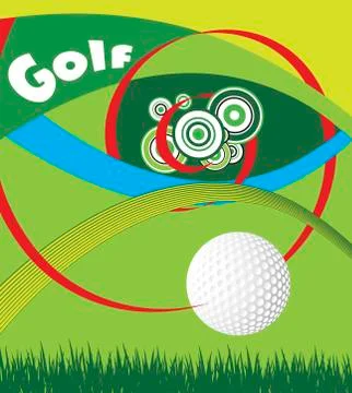 Golf eye Stock Illustration