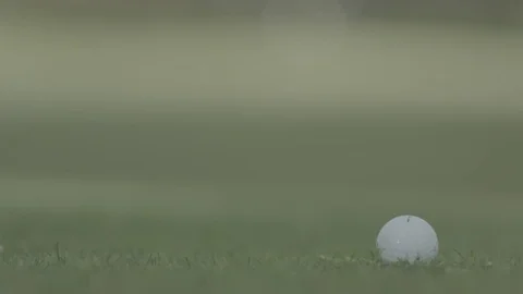 Golf fairway shot Stock Footage 74113690