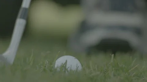 Golf fairway shot Stock Footage 74113791