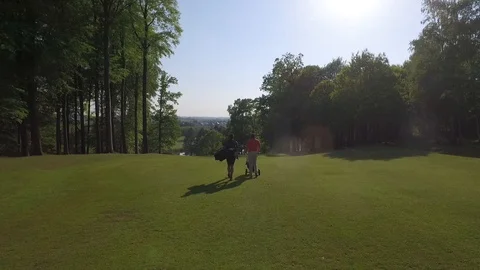 The golf feeling Stock Footage 100329592