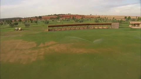 Golf field. Castilla 3 Stock Footage