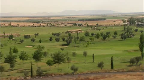 Golf field. Castilla 9 Видео 8860780