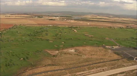 Golf field. Castilla Vidéo 8829401