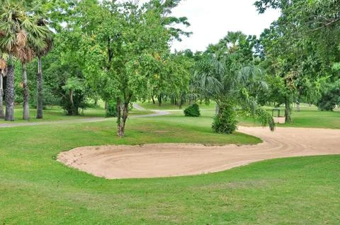 Golf field Stock Photos
