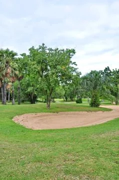 Golf field Stock Photos