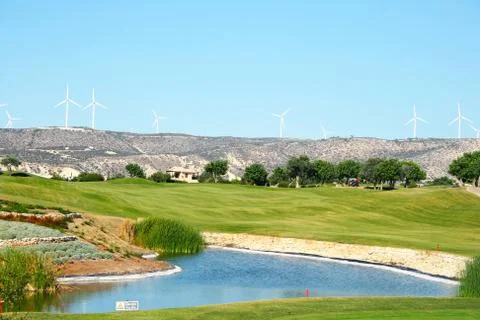 Golf field Stock Photos