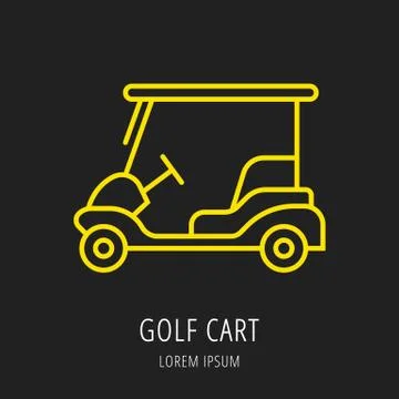 Golf Game Icon or Element Free Stock Illustration