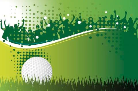 Golf game Stock Illustration