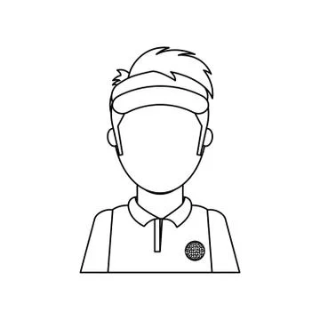 Golf game sport Stock Illustration