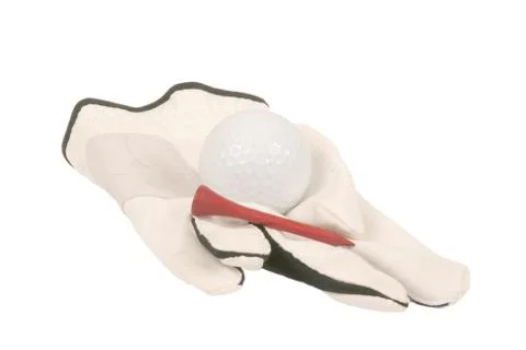 Golf Gloves Stock Photos