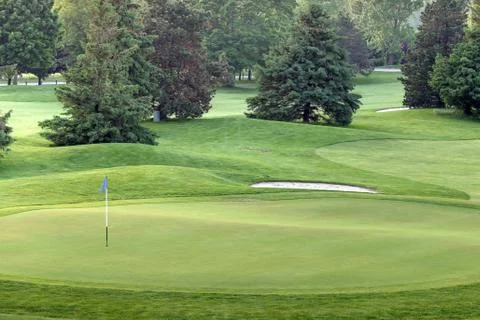 Golf green Stock Photos