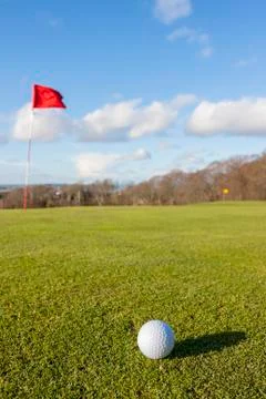 Golf green Stock Photos