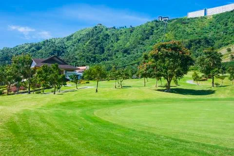 Golf greens Stock-Fotos