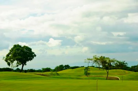 Golf greens Stock-Fotos