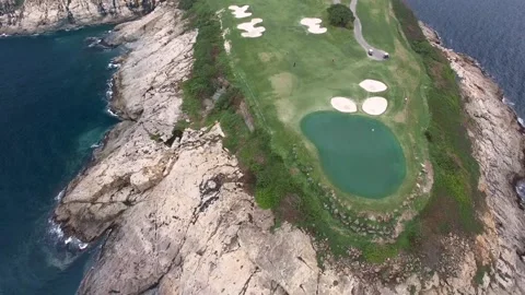 Golf ground on mountain Stock-Footage 274414619