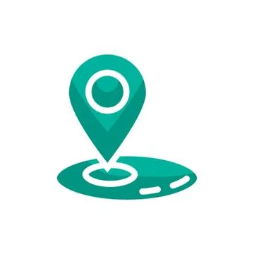 Golf hole indicator Illustrazione stock