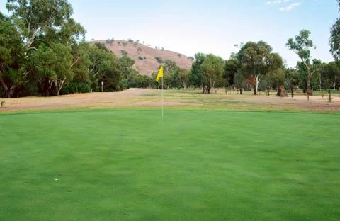Golf hole Stock Photos