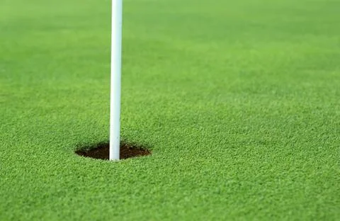 Golf hole Stock Photos