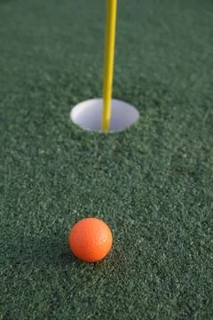 Golf hole Stock Photos