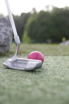 Golf Hole Stock Photos