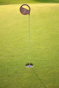 Golf hole Stock Photos