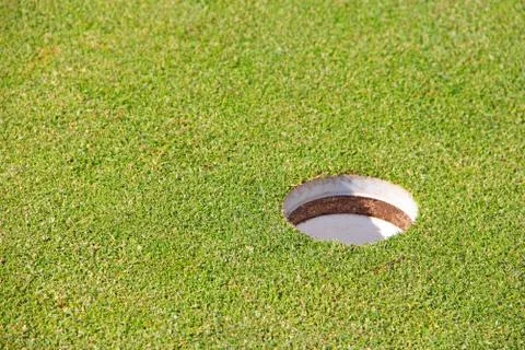 Golf hole Stock Photos