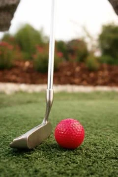 Golf Hole Stock Photos