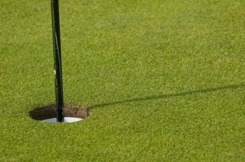 Golf hole Stock Photos