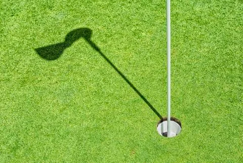 Golf hole Stock Photos