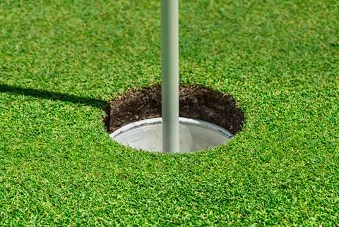 Golf hole Stock Photos